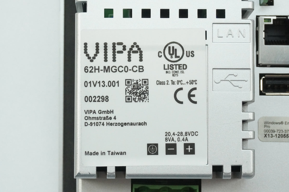 Vipa 62H-MGC0-CB ECO+ HMI Touch Panel