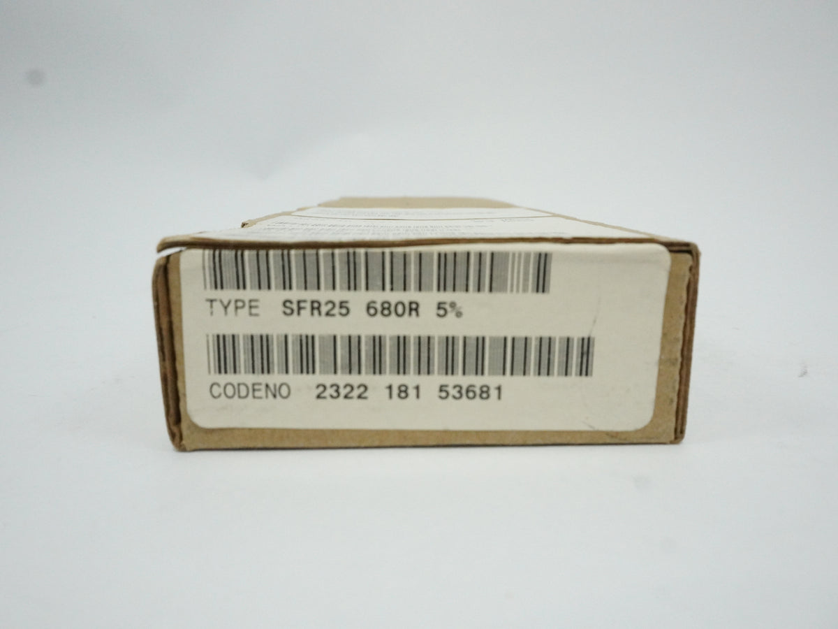 Vishay 2322 181 53681 SFR25 680R 5% Metal Film Resistor