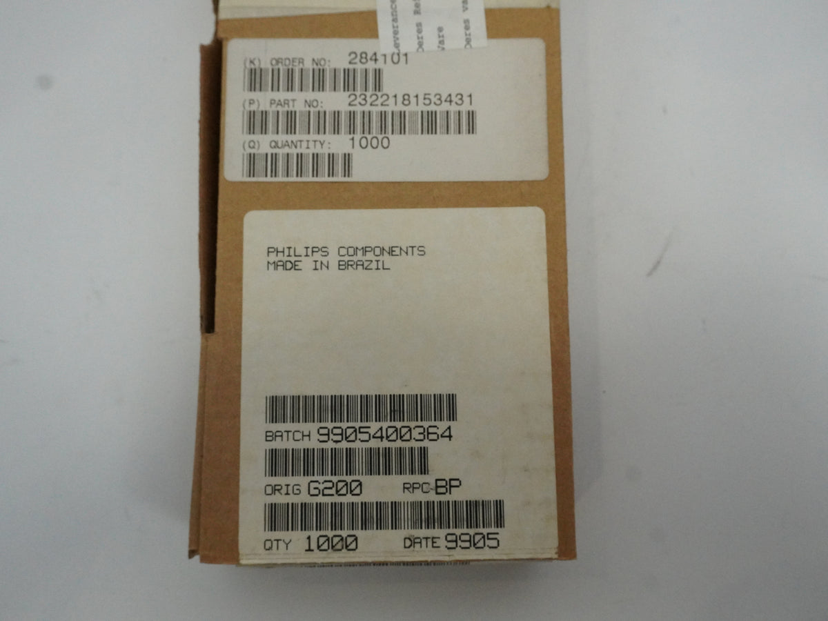 Philips Components 232218153431 SFR25 430R 5% Resistor