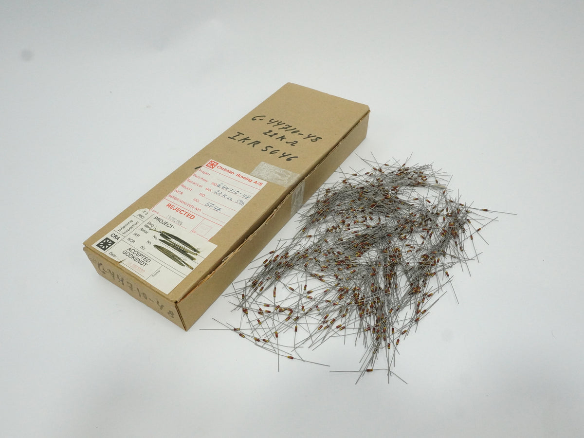 Christian Rovsing A/S 6.44710-48 22kΩ, 5% Resistors