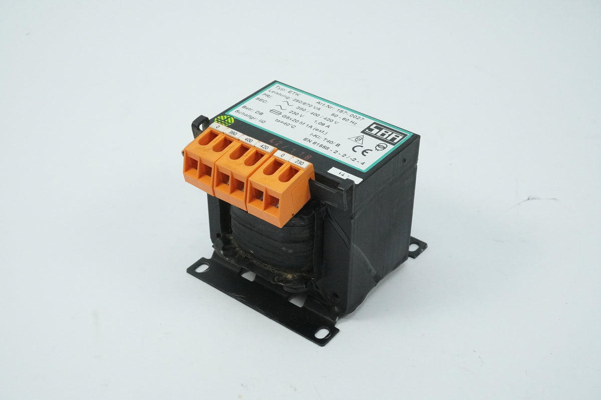 SBA 157-0027 ETK Transformer 250/670 VA