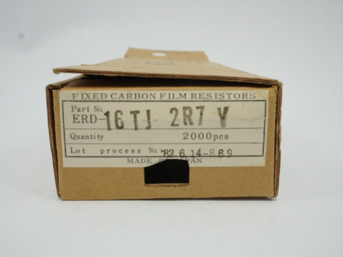 Matsushita Electronic Components ERD-16TJ2R7V Fixed Carbon Film Resistors 2,7Ω