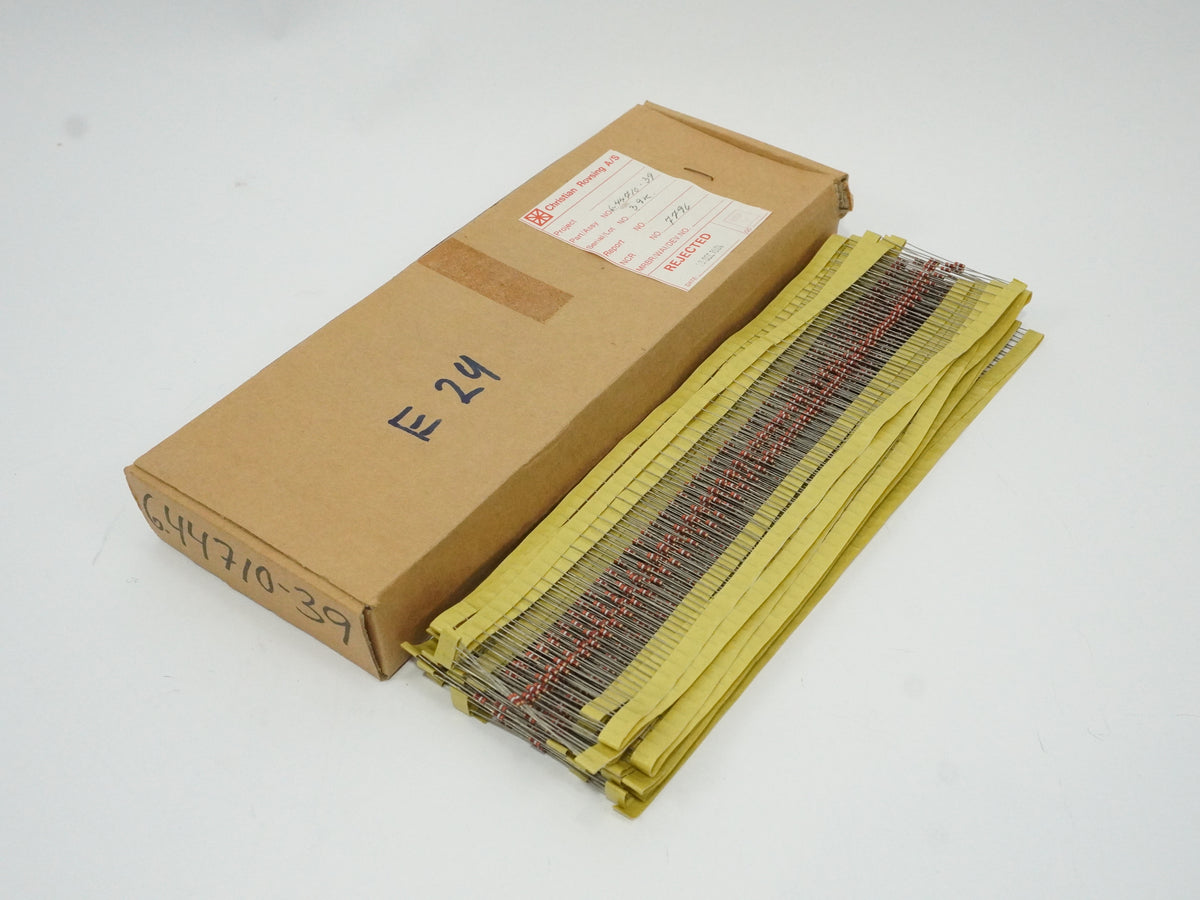 Christian Rovsing A/S 6.44710-39 3.9kΩ 5% Resistors