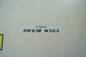 Panasonic PT-RW630W PT-RW630W DLP Projector