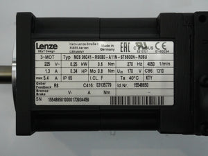 Lenze 15548850 MCS06C41-RS0B0-A11N-ST6S00N-R0SU 3-Phase Servo Motor