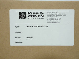 Kipp & Zonen 0362700 CMF 1 Mounting Fixture
