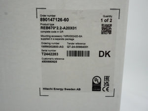 Hitachi Energy 1MRK002800-AG REB670 2.2-A20X01 Busbar Protection Relay