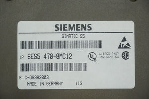 Siemens 6ES5470-8MC12 SIMATIC S5 Analog Output