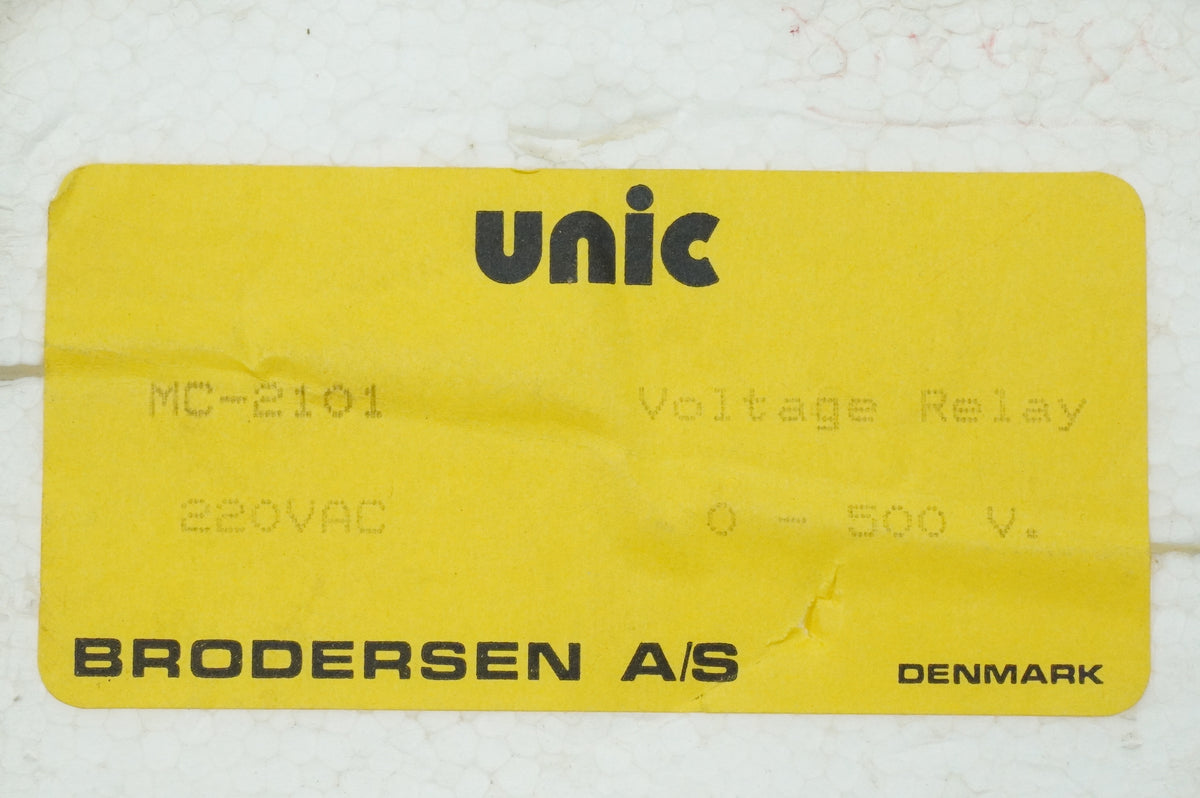 Unic MC-2101 Voltage Relay 0-500V