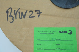 Fagor BYW27-1000 Rectifier Roll. Roughly 4000 pcs.
