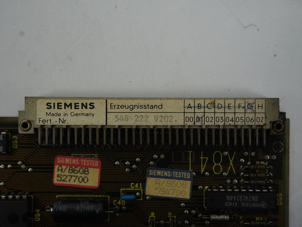 Siemens 6FX1122-2AB02 6FX1122-2AB02 003840