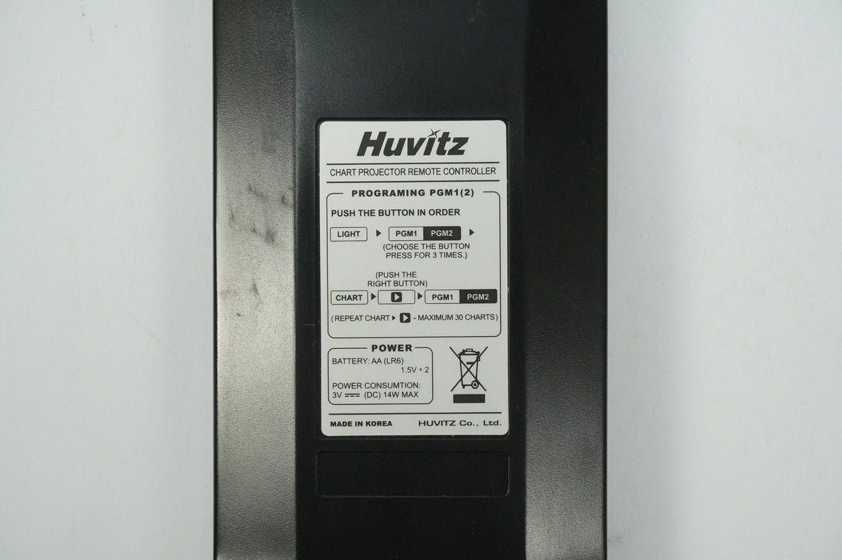Huvitz Chart Projector Remote Controller Chart Projector Remote Controller