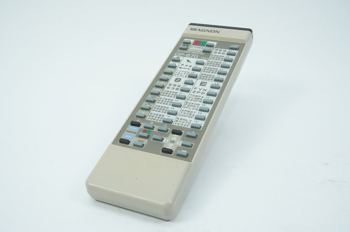 Magnon CP-670 Remote Control for Magnon Auto Chart Projector Refractor Type T