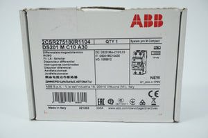 Abb 2CSR275180R1104 DS201 M C10 A30 RCBO System Pro M Compact