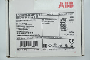 Abb 2CSR275180R1104 DS201 M C10 A30 RCBO 1P+N System pro M Compact