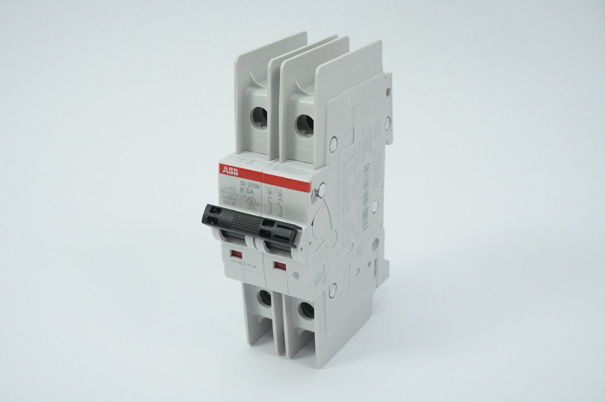 Abb 2CDS272337R0377 SU 202M-K6 Circuit Breaker 2-pole 6A K-characteristic