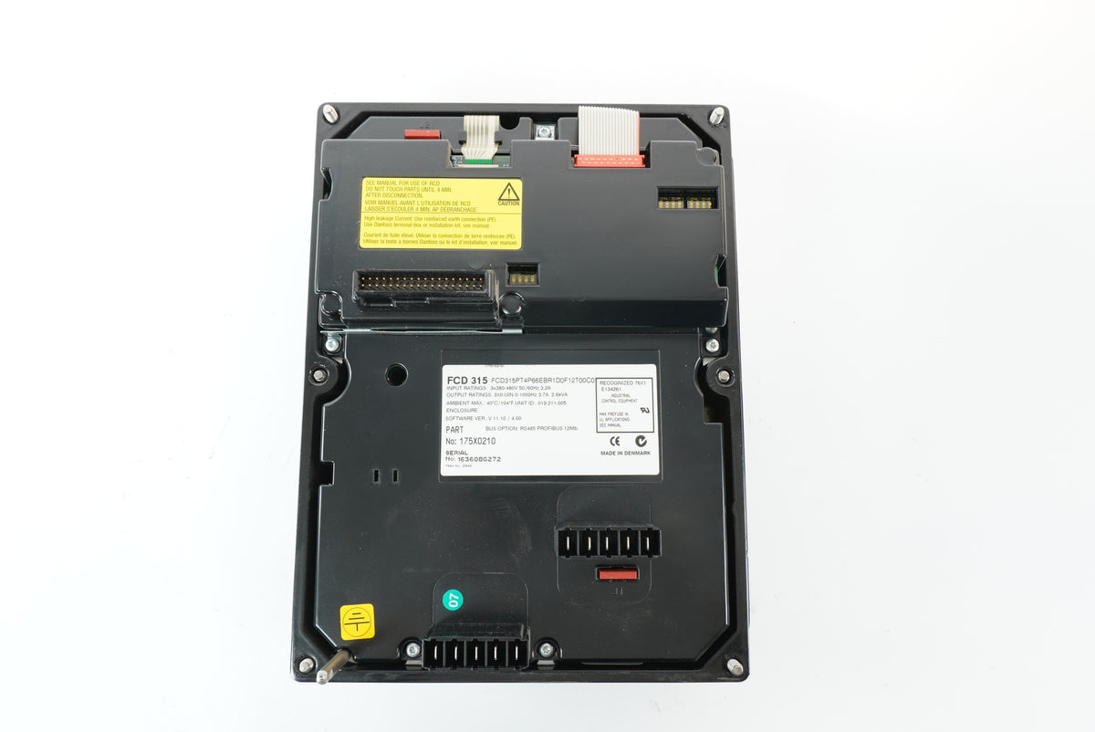 Danfoss 175X0210 FCD 315 VLT Drive crb315pt4p66ebr1d0f13t00c0