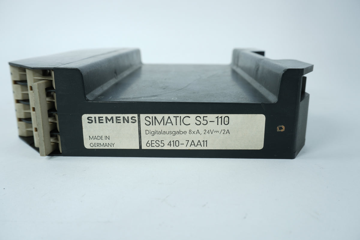 Siemens 6ES5 410-7AA11 SIMATIC S5-110 Digital Output Module 8xA, 24V DC/2A, 2Pcs