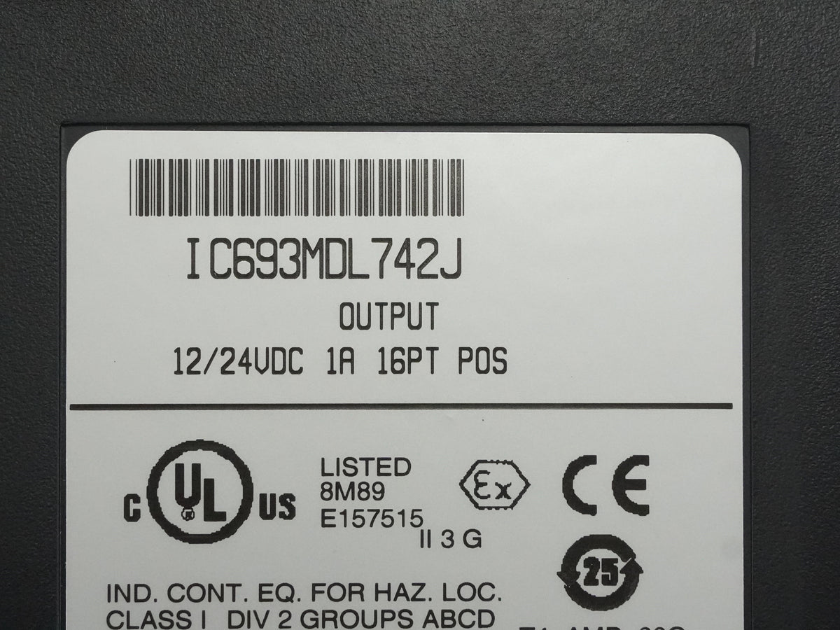 GeFanuc IC693MDL742J Output 12/24VDC