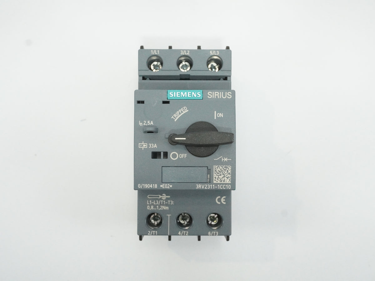 Siemens 3RV2311-1CC10 Circuit breaker