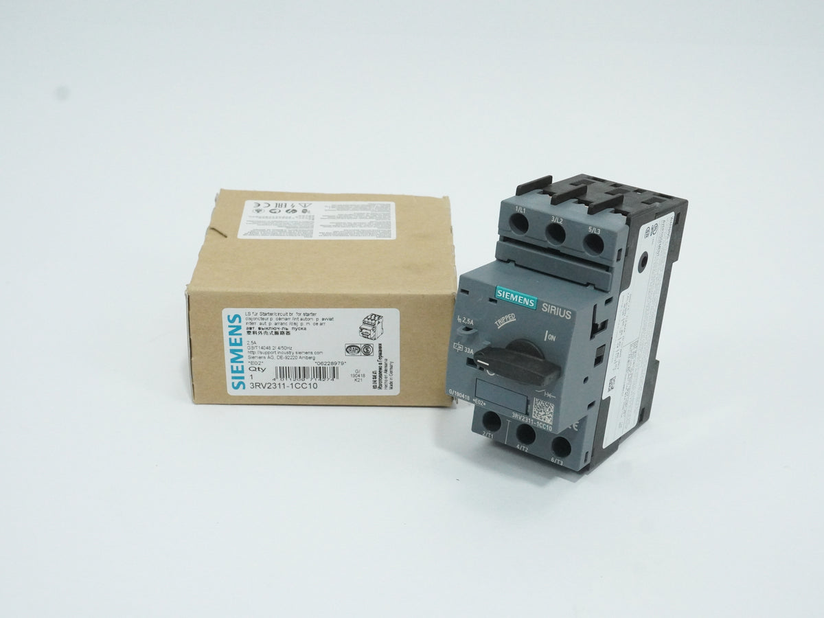 Siemens 3RV2311-1CC10 Circuit breaker