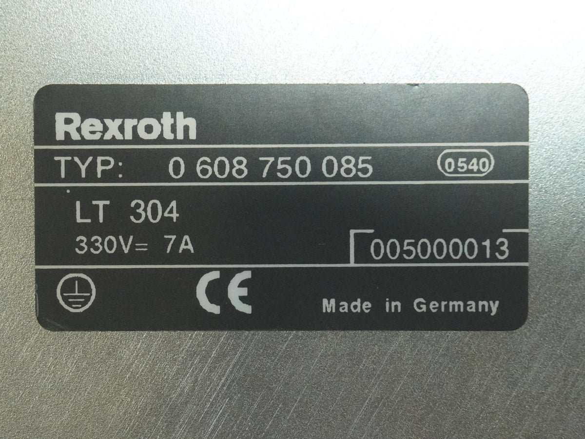 Rexroth 0 608 750 085 LT 304 Used for test servo amplifier