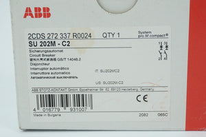Abb 2CDS272337R0024 SU 202M-C2 Circuit Breaker Pro M Compact