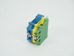 PhoenixCon UIK 16-PE/N DIN Rail Mount Terminal Block 10 pcs.