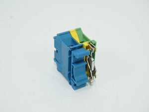 PhoenixCon UIK 16-PE/N DIN Rail Mount Terminal Block 10 pcs.