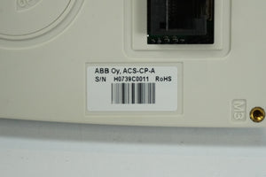 Abb ACS-CP-A ACS-CP-A Control Panel