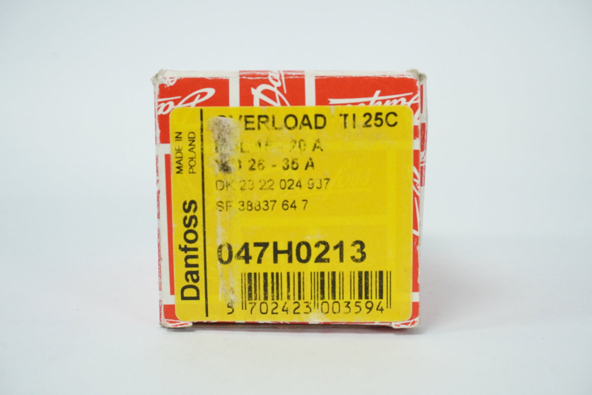 Danfoss 047H0213 047H0213 TI 25C Overload Relay 15-20A