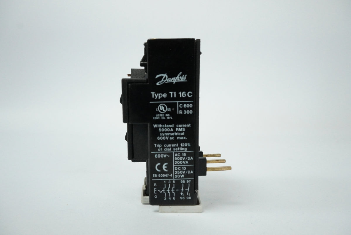Danfoss 047H0208 047H0208 TI 16C Overload Relay 2.7-4.2A