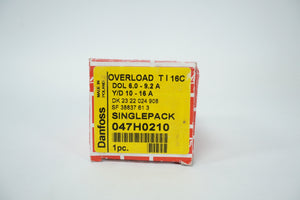 Danfoss 047H0210 TI 16C Overload Relay 6.0-9.2A