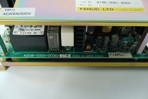 Fanuc A14B-0061-B002-02 Power Unit, W: A20B-1000-0030/07A