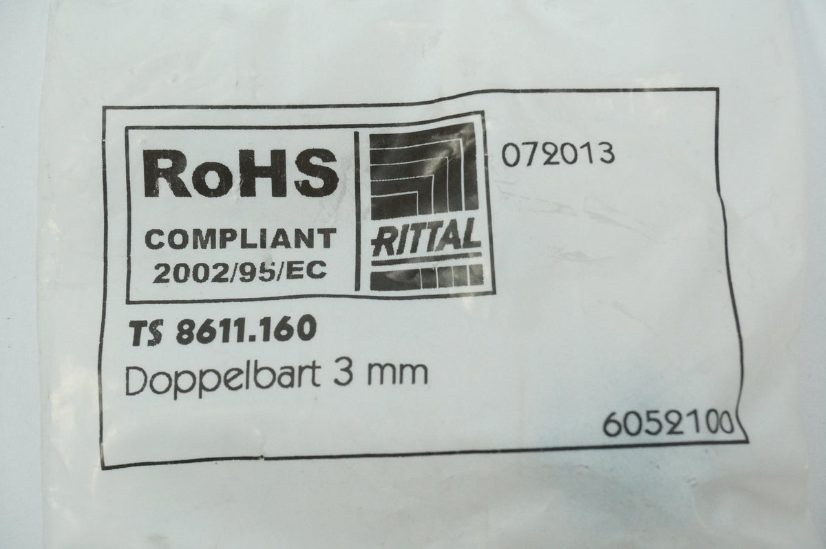 Rittal TS 8611.160 TS 8611.160 Doppelbart 3 mm