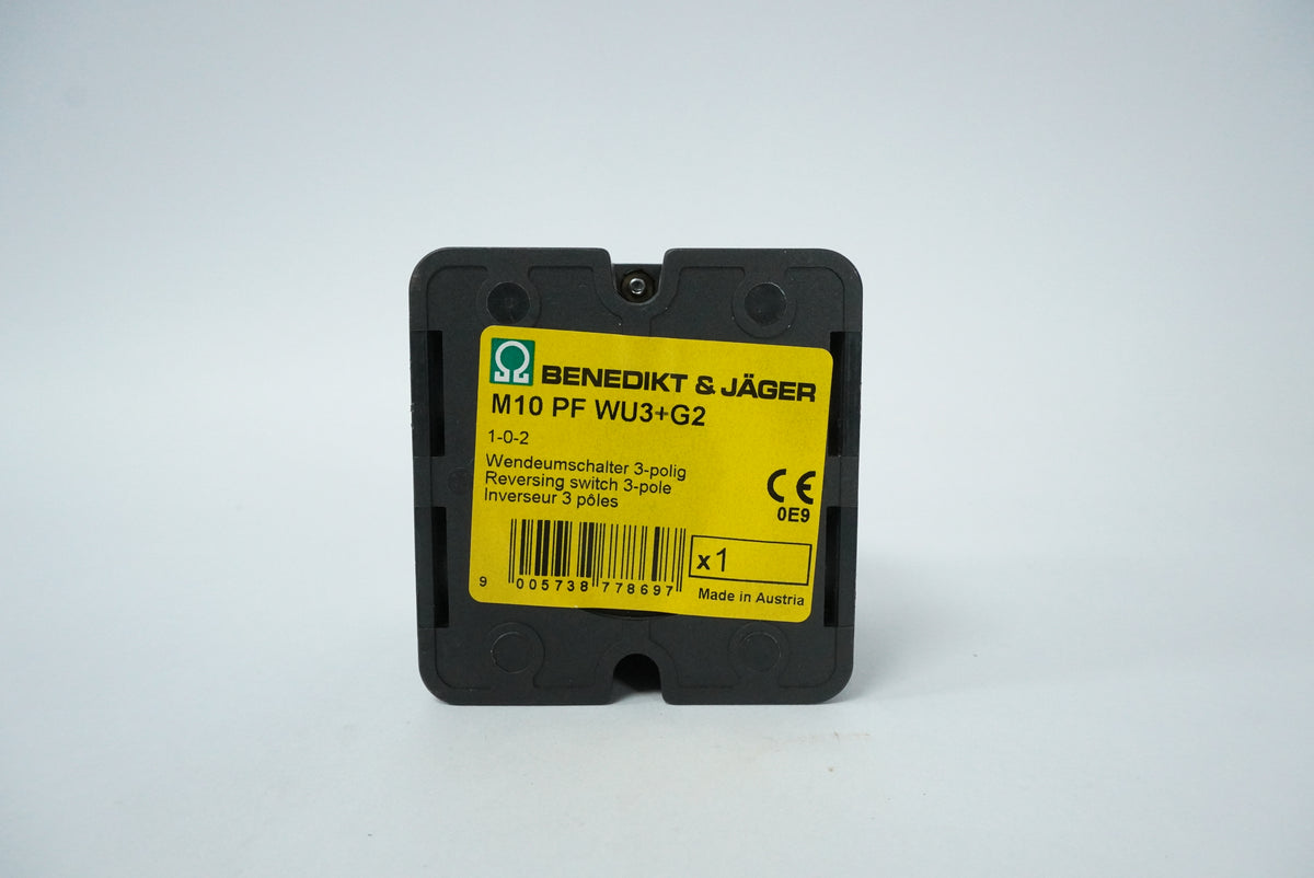 Benedikt & Jäger M10 PF WU3+G2 M10 PF WU3+G2 Reversing Switch 3-pole