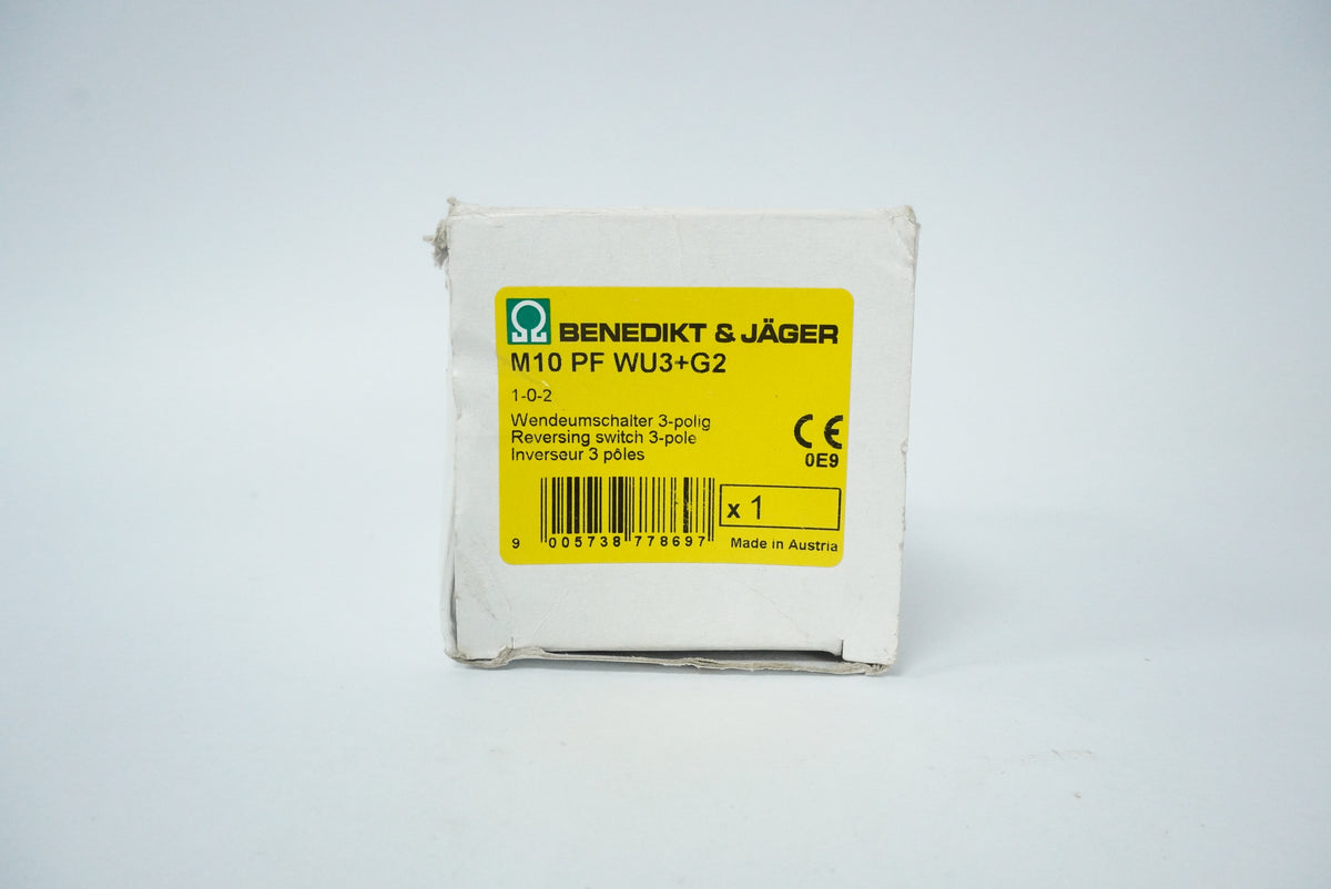 Benedikt & Jäger M10 PF WU3+G2 M10 PF WU3+G2 Reversing Switch 3-pole