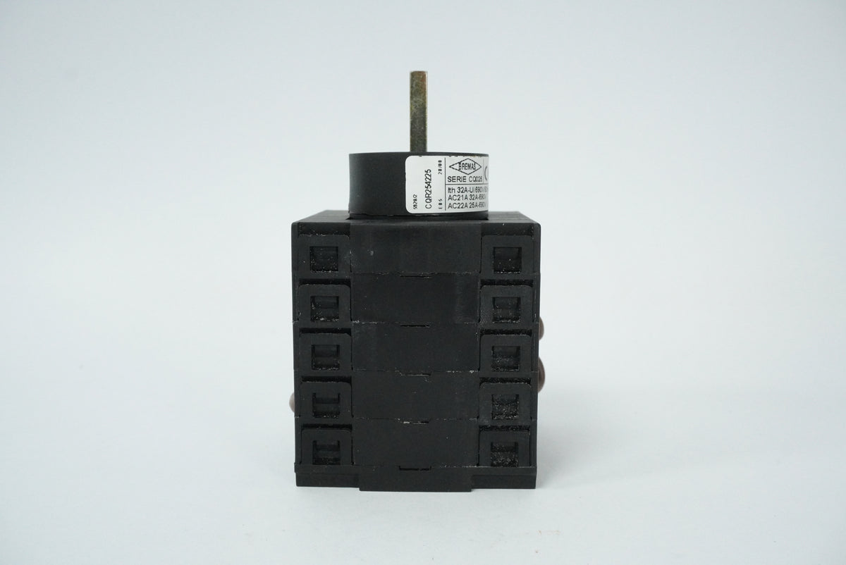 Vemer / Bremas ZK748400 ON-OFF Rotary Cam Switch CQR254225Q06