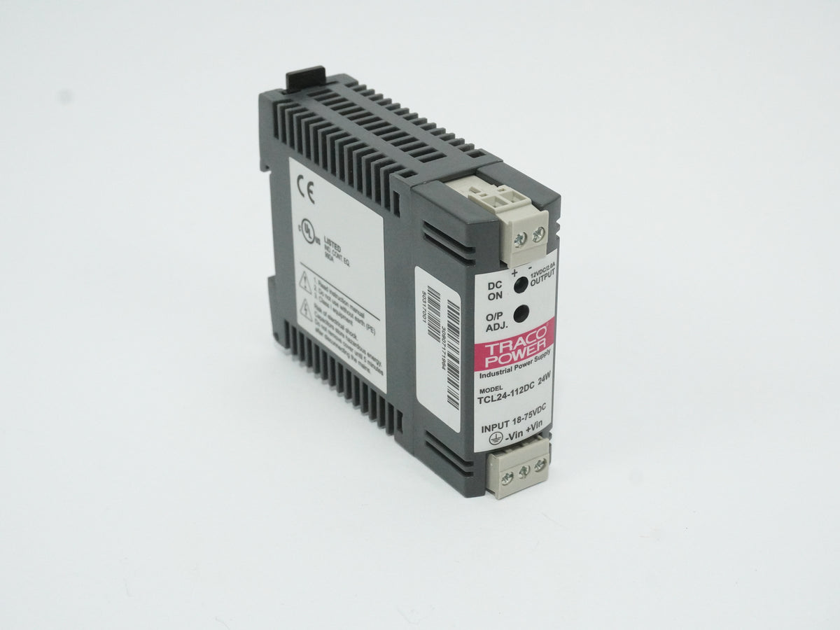 TracoPower TCL24-112DC 24W Industrial Power Supply 12VDC/2A