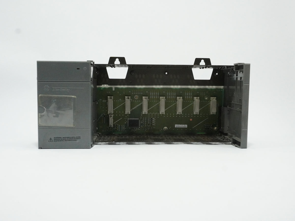 Ab 1746-P2 SER C SLC500 Power Supply + 1746-A7 SER B 7-Slot Rack