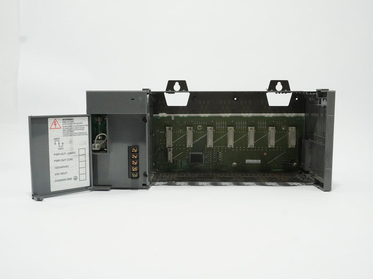 Ab 1746-P2 SER C SLC500 Power Supply + 1746-A7 SER B 7-Slot Rack