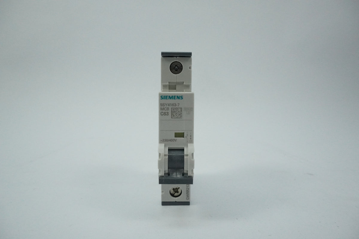 Siemens 5SY4163-7 5SY4163-7 MCB Miniature Circuit Breaker C63 1P