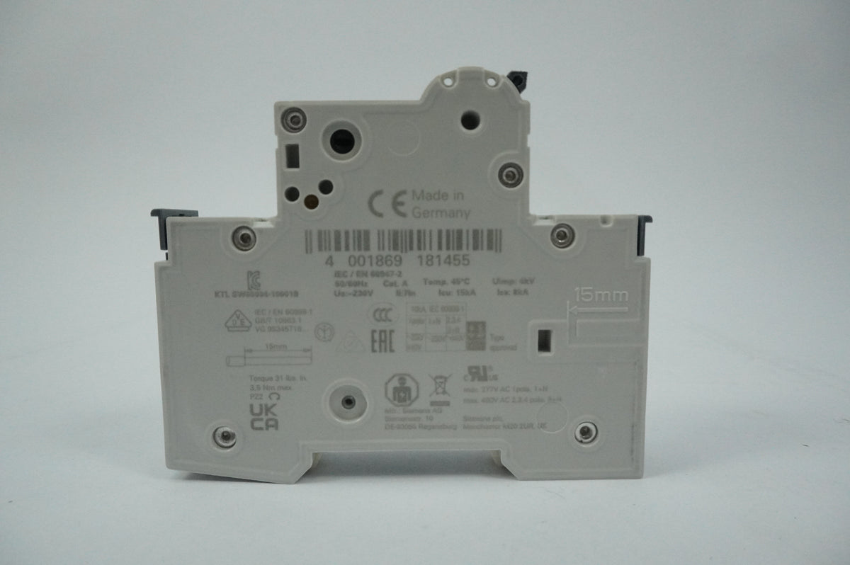 Siemens 5SY4163-7 5SY4163-7 MCB Miniature Circuit Breaker C63 1P