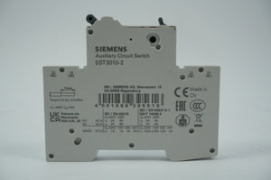 Siemens 5ST3 010-2 5ST3 010-2 Auxiliary Switch 1NO+1NC W/ Test Button