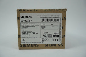Siemens 5SY4332-7 Miniature Circuit Breaker C32 400V (204143444717)