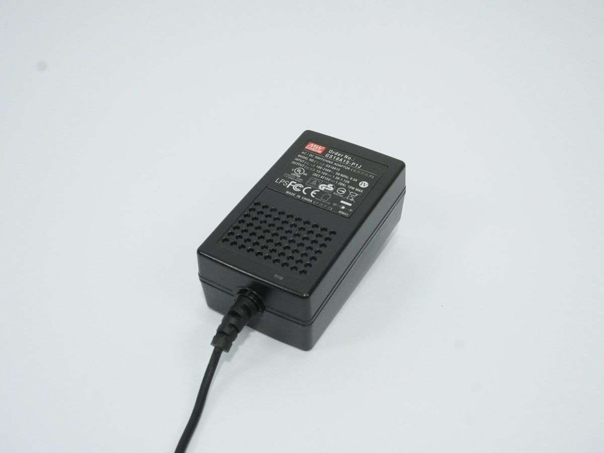 MeanWell GS18A15-P1J 15V 1.20A 18W,  RS number 667-5502