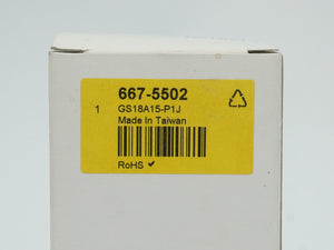 MeanWell GS18A15-P1J 15V 1.20A 18W,  RS number 667-5502