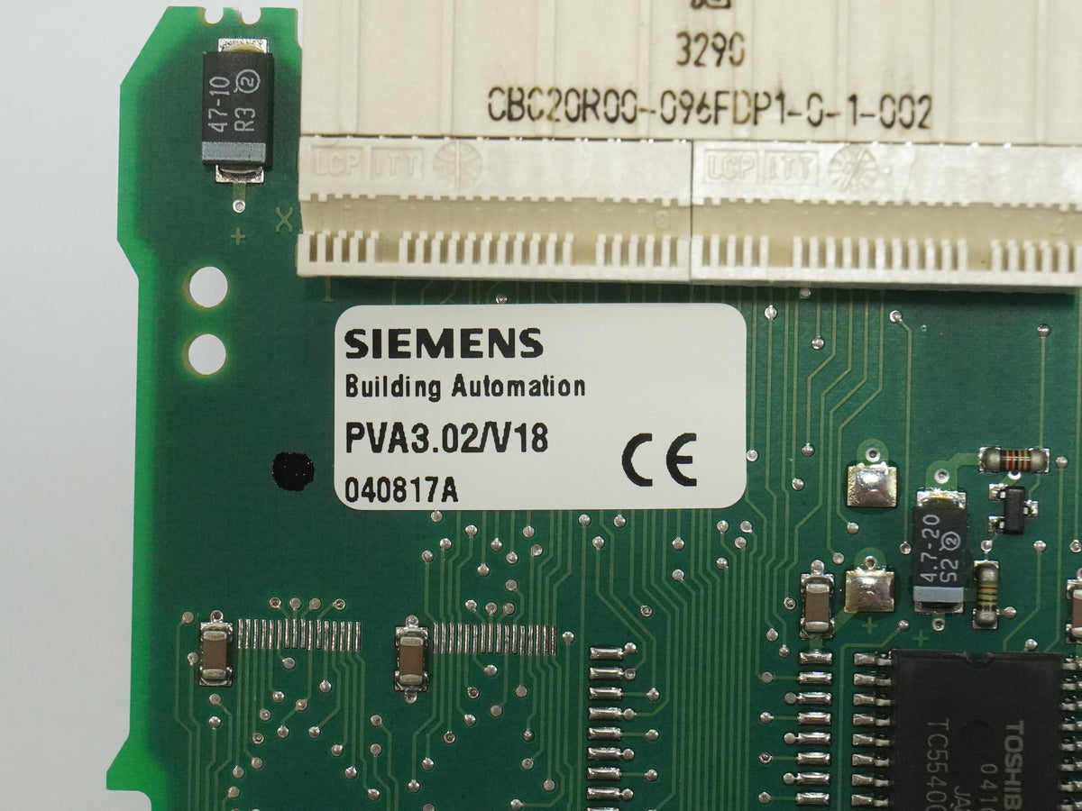 Siemens PVA3.02/V18 Building Process Station Board