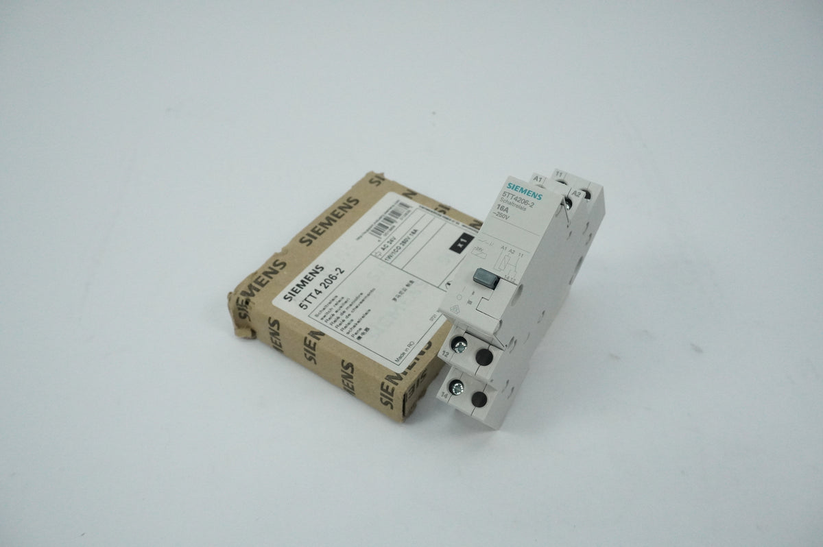Siemens 5TT4 206-2 Switch Relay 1W/1CO AC 24V 250V 16A Batch of 3pcs.