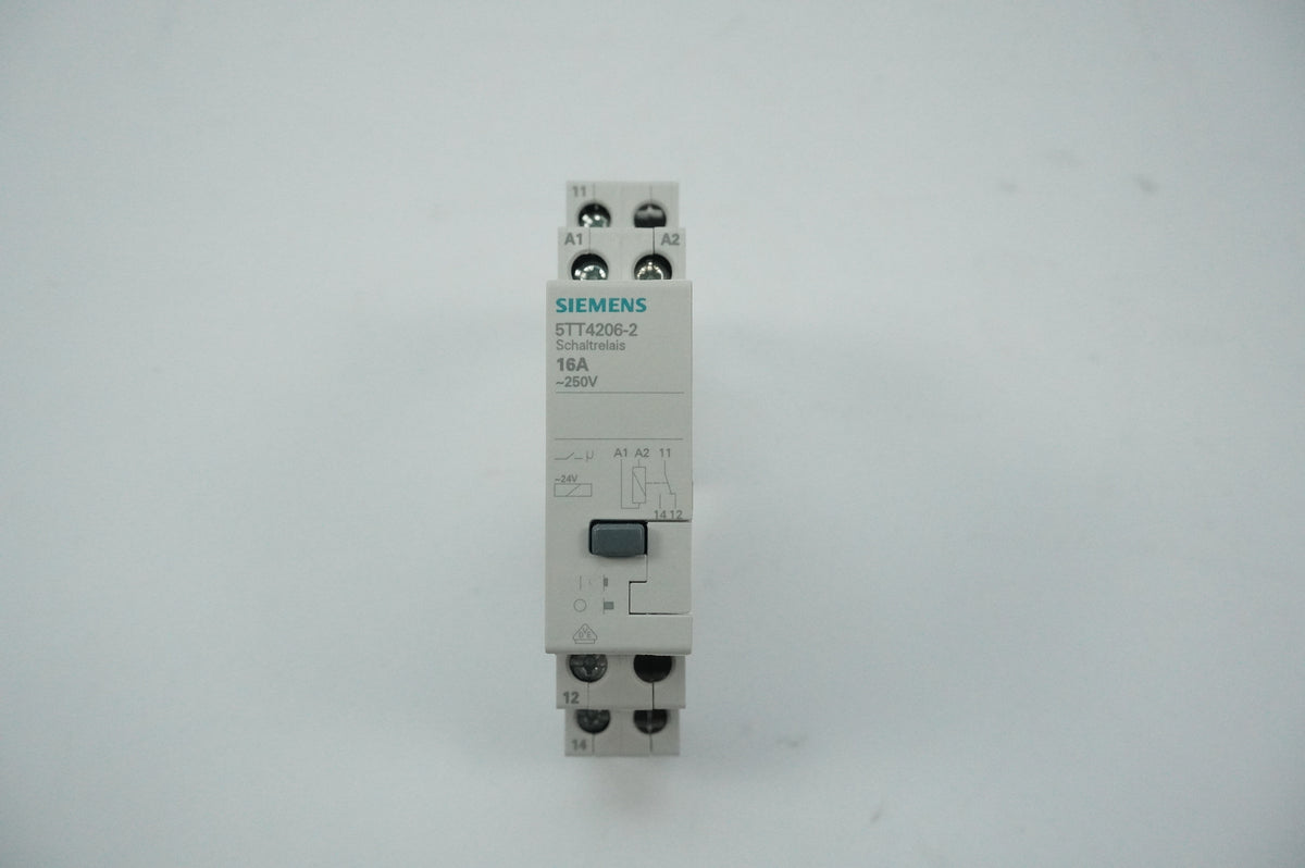 Siemens 5TT4 206-2 Switch Relay 1W/1CO AC 24V 250V 16A Batch of 3pcs.
